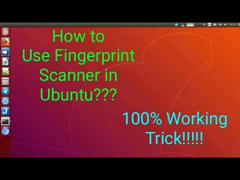 Install Fingerprint GUI on Ubuntu