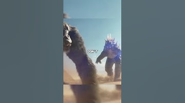 Wist je dat Godzilla en Kong elkaar eigenlijk niet haten? #godzilla #shorts