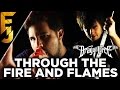 "Through The Fire and Flames" Feat. Caleb Hyles - Dragonforce Guitar Cover | FamilyJules