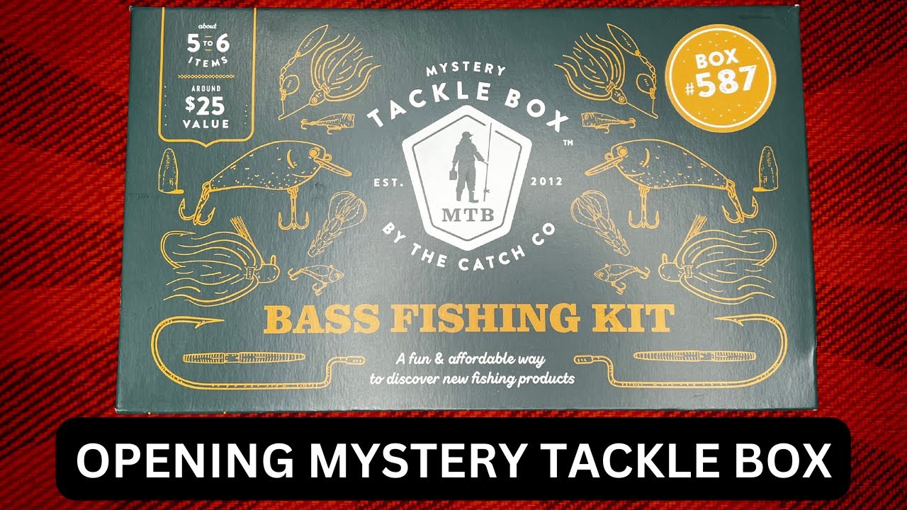 Mystery Tackle Box Bass Fishing Kit 