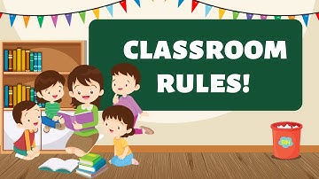 Classroom Rules for kids | Classroom Rules for teachers | classroom Rules Song #classroom