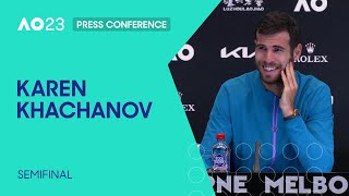 Karen Khachanov Press Conference | Australian Open 2023 Semifinal