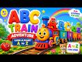 🚂 ABC Train Adventure | Learn Alphabet A to Z for Kids