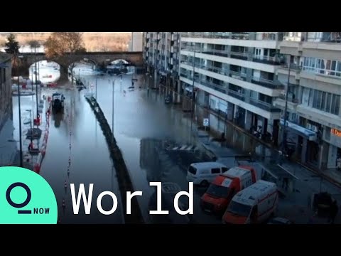 Medieval City in Spain is Flooded