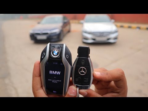 Remote Control Key BMW VS Normal Key Mercedes | Preowned Luxury Cars In India | MCMR