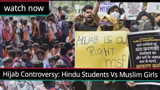 Hijab Controversy Hijab Issue Turns To A Hindu Vs Muslim Fight Between Students