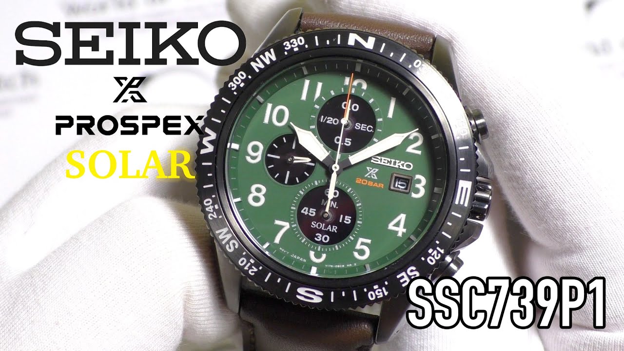 SEIKO SSC739P1 Prospex - YouTube