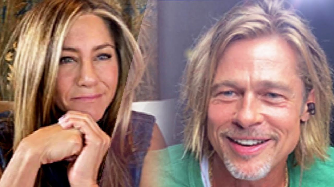 First Look at Jennifer Aniston and Brad Pitt Reuniting for Fast Times at Ridgemont High Table Read