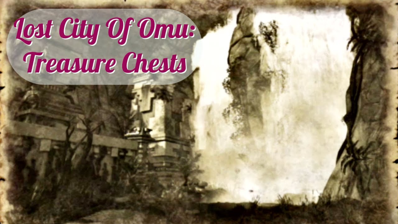 Neverwinter Lost City Of Omu Waterfall Treasure Map Youtube