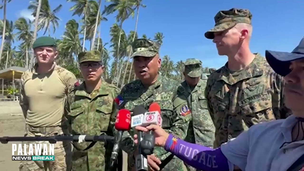 Philippine and U.S. Marines Kamandag coastal defense operation sa Palawan | Palawan News