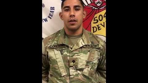 UTRGV Army ROTC Cadet Highlight Jonathan Cordero