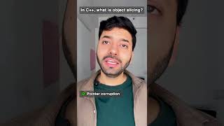 ⚠️C++ Interview Question: What is Object Slicing? #codinginterview #programming #shorts #job #viral