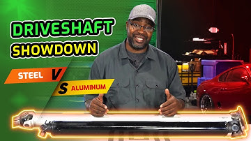 "Revamp Your Driveshaft: Steel vs Aluminum Showdown!