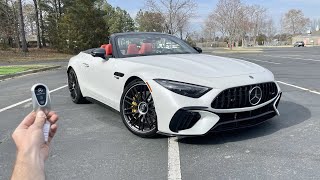 NEW Mercedes Benz AMG SL 63 Roadster: Start Up, Exhaust, Test Drive, Walkaround, POV and Review
