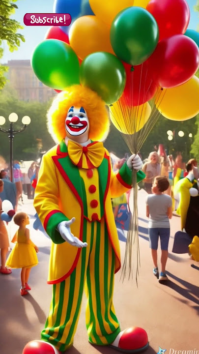 Colorful Funny Clown Balloons