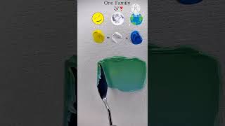 How to 3 colour combination by asian paint shorts viral art painting reels