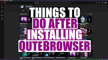 Recommended Configuration Settings For Qutebrowser
