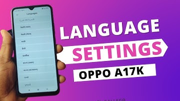 oppo a17k language settings |  oppo a17k language change | oppo a17k me language kaise change kare