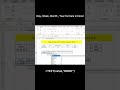 Excel Date Functions in 1 Minute | DAY, WEEKNUM, MONTH, YEAR, EOMONTH