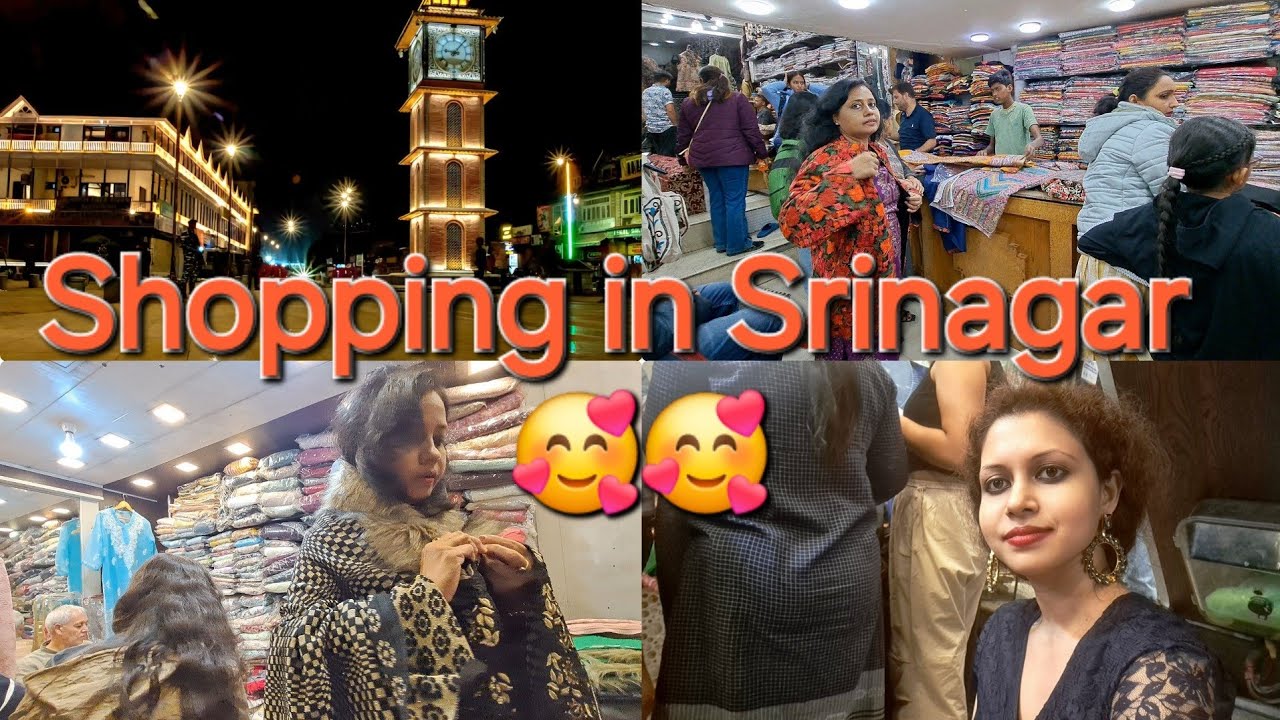 Kashmir (Srinagar) er Lal chowk e shobai giye jomiye shopping korlam ....  🛍 👌👌 💕💕💕💕