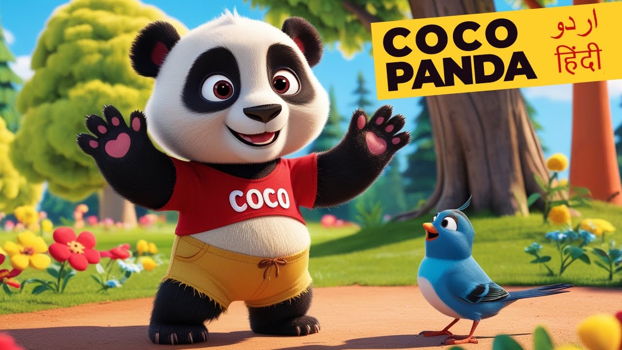 COCO Little Panda and Sparrow funny Story | چھوٹا پانڈا اور چڑیا - YouTube