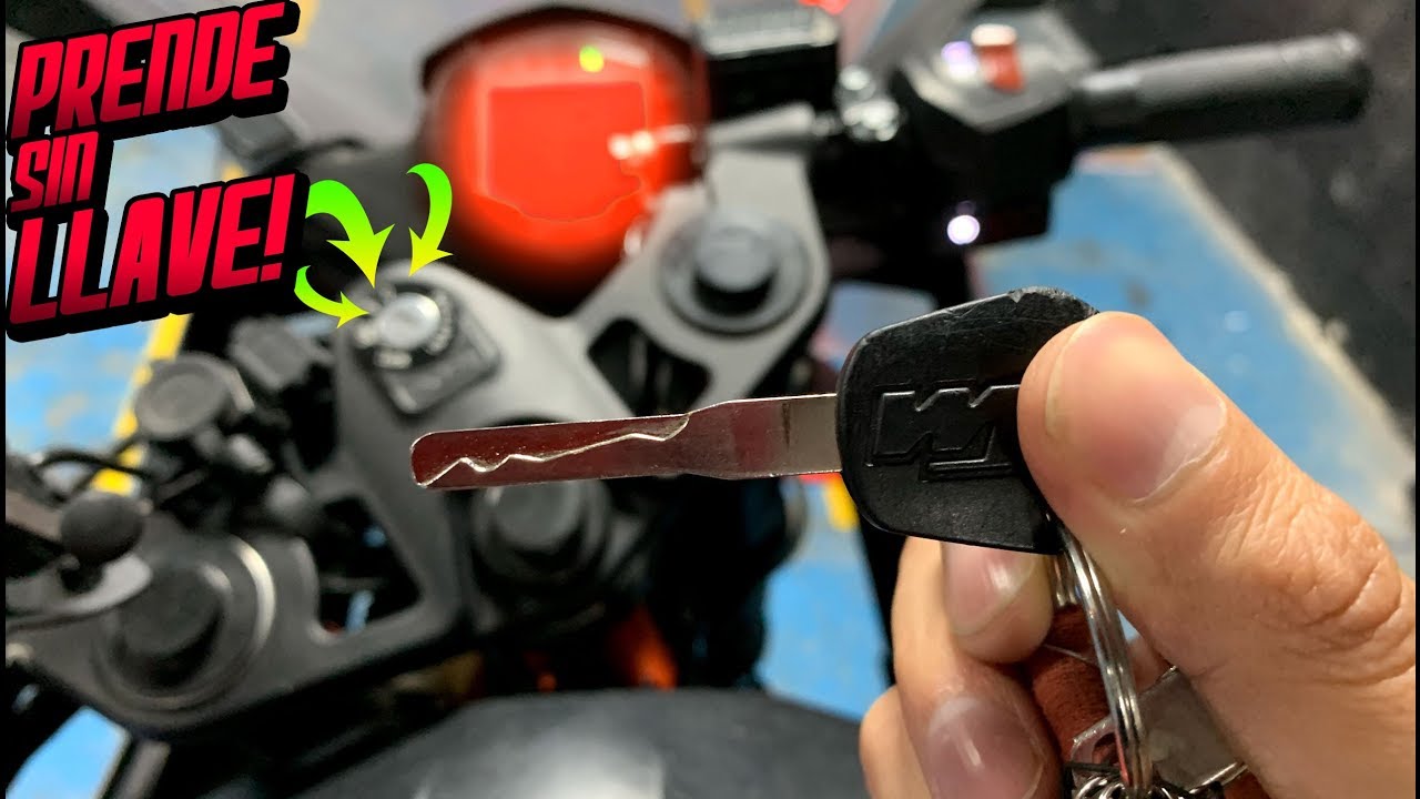 Se me perdio la llave de mi moto pulsar