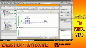 Timers with SIEMIENS TIA portal v17.0 step7 #industrial #automation example 