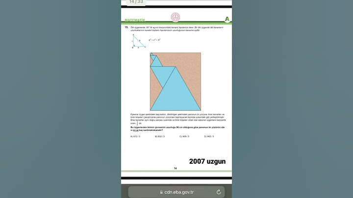 Lgs 2022 vs Lgs 2021 Matematik sorusu