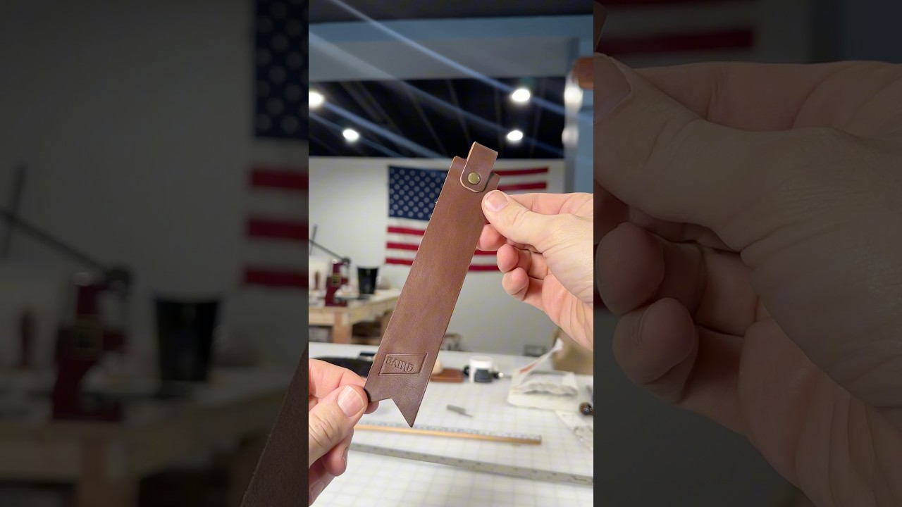 200 Leather bookmarks