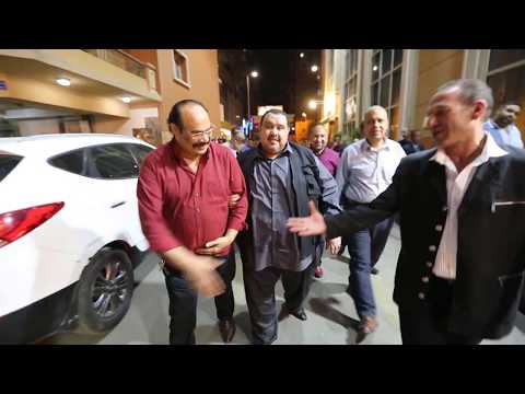 الشيف الشربينى والشيف حسن والحج عبد الفتاح رجب العطار فى مطعم صبحى كابر