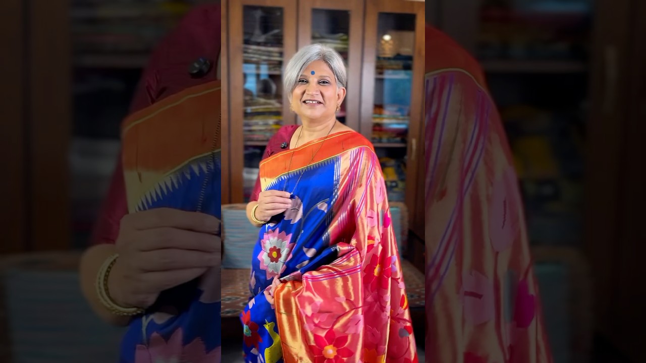 One look at this Paithani and You’ll fall in love 😍 