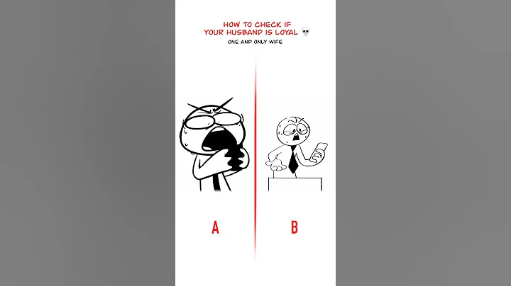 Loyalty Test 🤔 A vs B (Animation Meme) #shorts