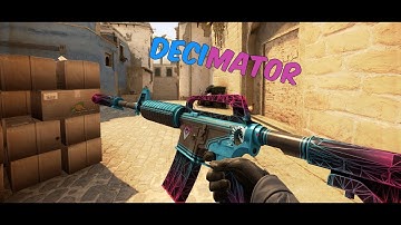 Decimator Showcase CS GO (field tested)