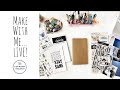 Make With Me... LIVE, Traveler’s Notebook Style