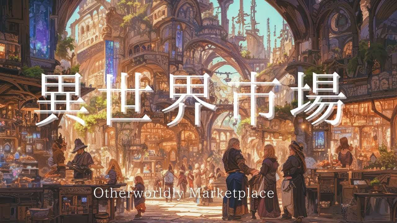 【ケルト音楽】見たことがない不思議な市場を巡りたくなる音楽 - 60分間のファンタジーBGM - 異世界市場 【ケルト音楽】見たことがない不思議な市場を巡りたくなる音楽 - 60分間のファンタジーBGM - 異世界市場