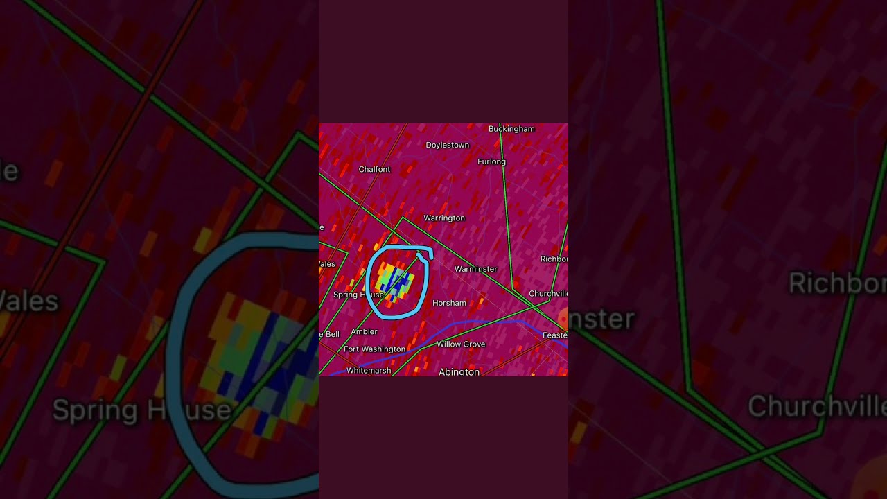 Warrington, Pennsylvania Tornado 9-1-21