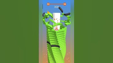 stack ball level 93 to 94 #shorts #shortsyoutube #stackball