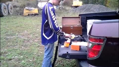 Shooting black powder cva bobcat
