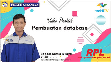 VIDEO PRAKTIK | RPL (Rekayasa Perangkat Lunak) | Pembuatan database ( Microsoft SQL Server 2014 )