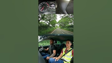 Emergency stop during a mock driving test. #mocktest