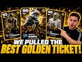 WE PULLED GOLDEN TICKET GIBBS! TWO GOLDEN TICKETS! PACKS FOR NEW INSANE GOLDEN TICKETS IN MUT 26!