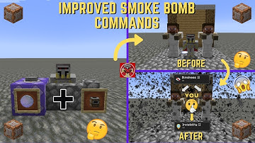 Command Block Tutorial #280: Improved Smoke Bomb Commands in Minecraft (1.21.5+)