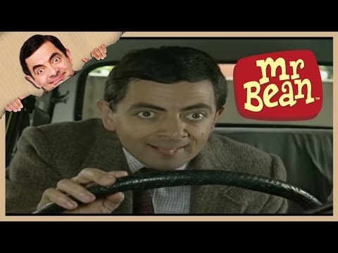 Mr. Bean - Ramming His Car out of the Car Park