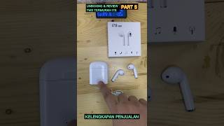 I7S TWS TERMURAH REVIEW isi dalam box - part 5 twsmurah earbuds shorts headset