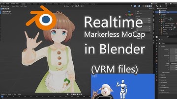 【Obsolete, Check the Description】Realtime Markerless Mocap in Blender (VRM files)