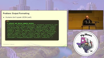 Designing a Human-Friendly CLI for API-Driven Infrastructure (Oliver Rew) - PyTexas 2024