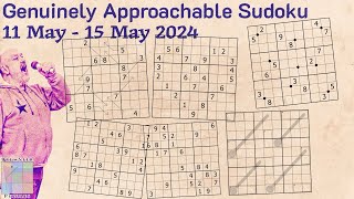 Genuinely Approachable Sudoku (GAS) : 11May to 15May2024