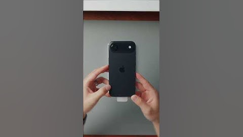 iPhone Air Unboxing Space Black