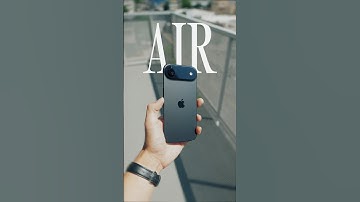 iPhone Air Unboxing Space Black