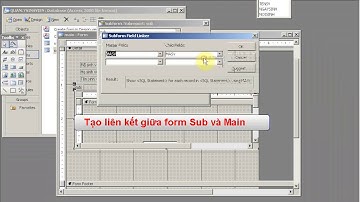 Tao form Main Sub access 2003